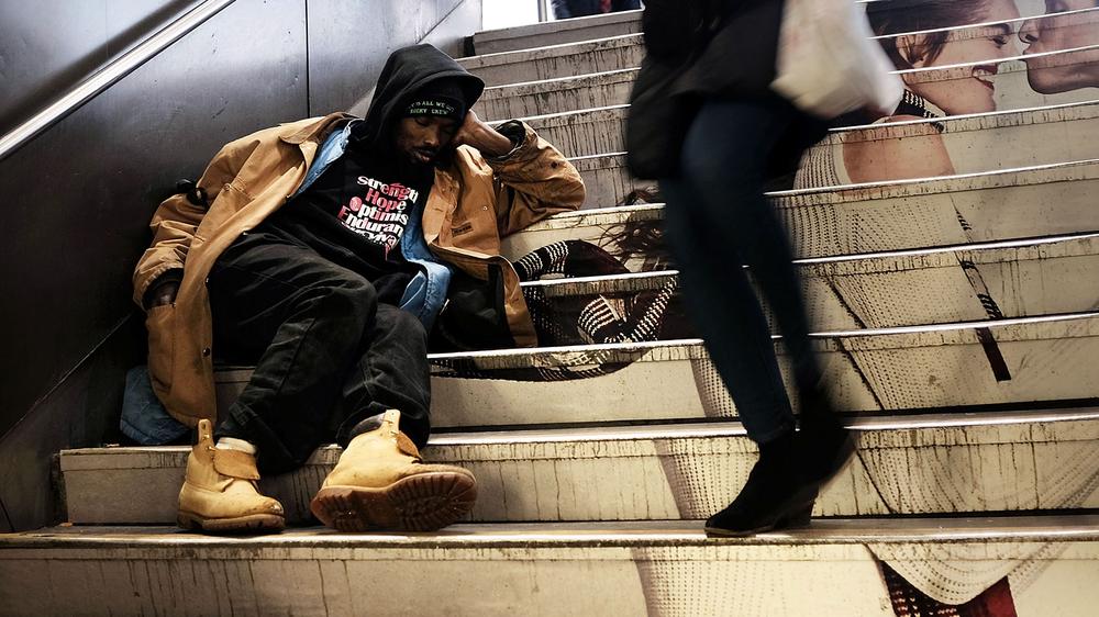 Branko Milanović: Ein Obdachloser in New York, USA