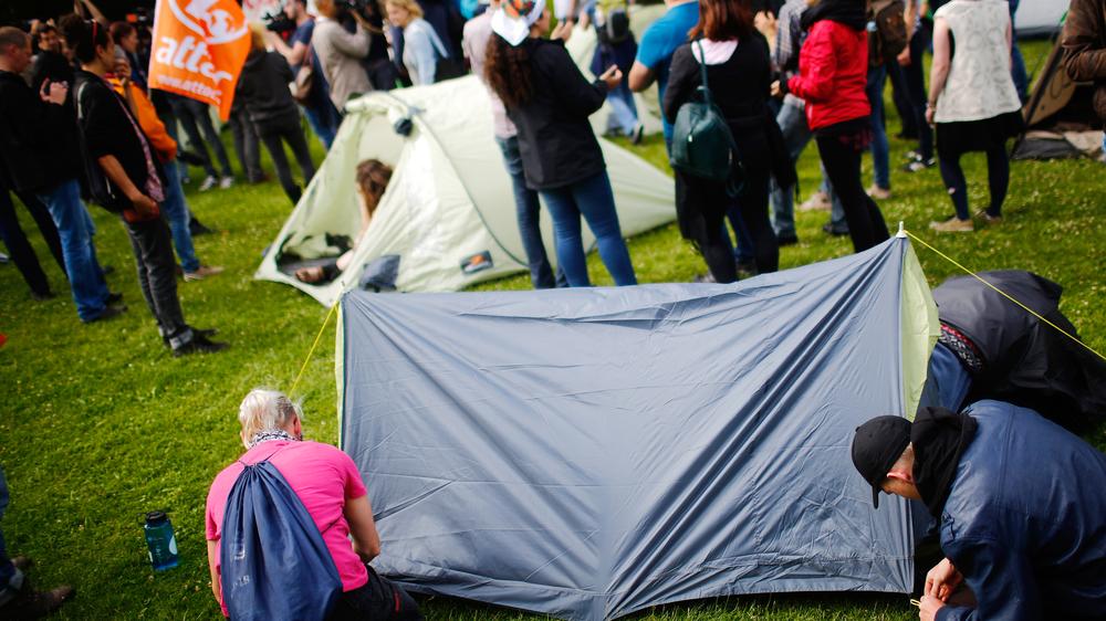 Vereine: Attac-Aktivisten in Hamburg (Archivbild)