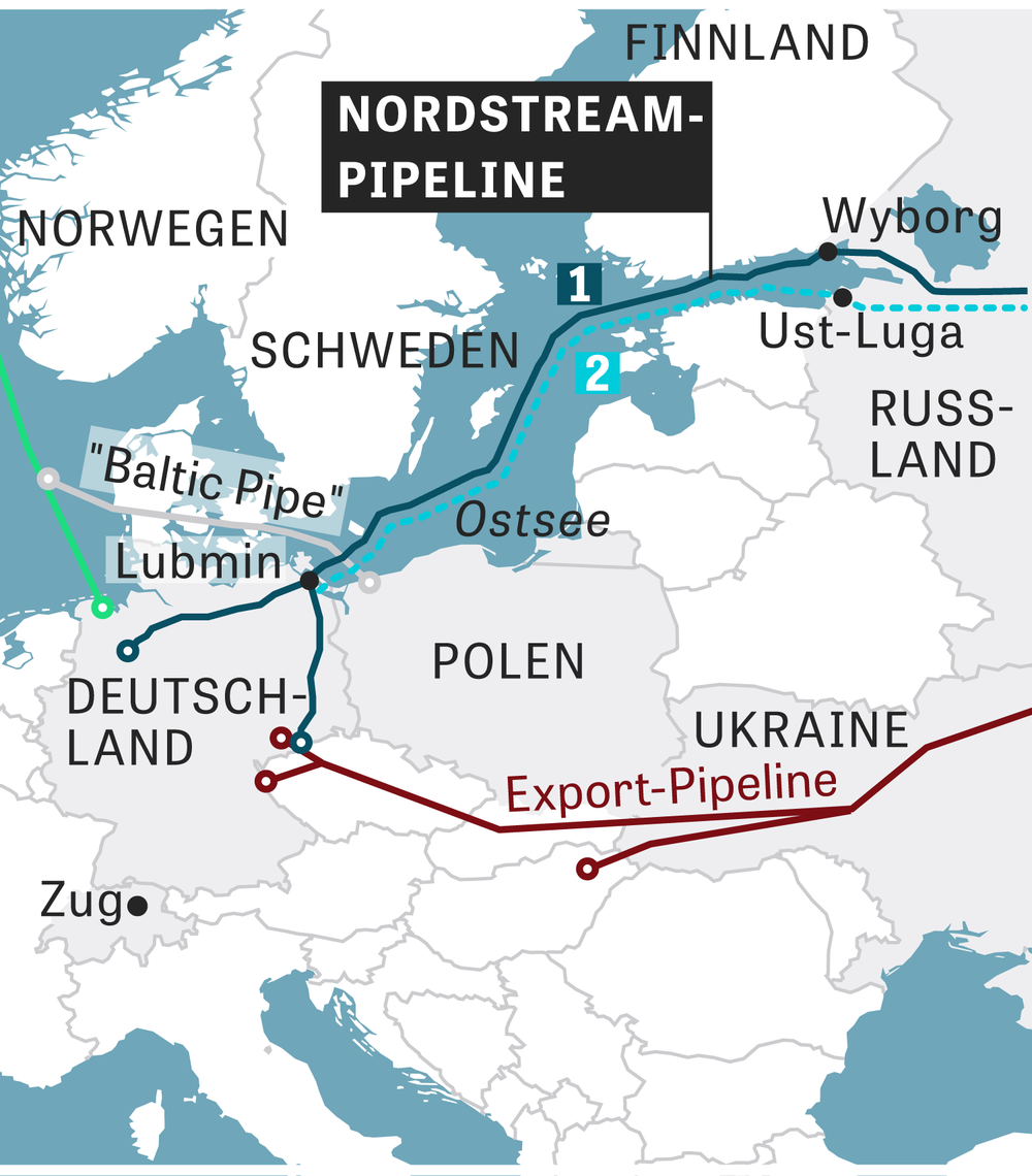 Gaspipeline: USA wollen Pipeline Nord Stream 2 stoppen | ZEIT ONLINE