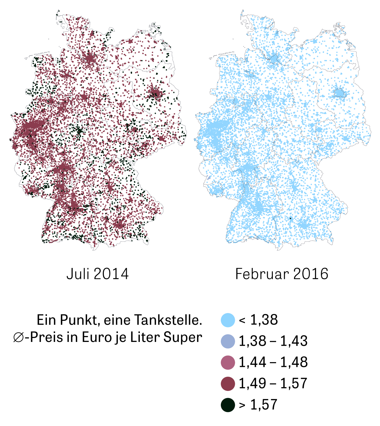 Benzinpreise Der Suden Tankt Teurer Zeit Online