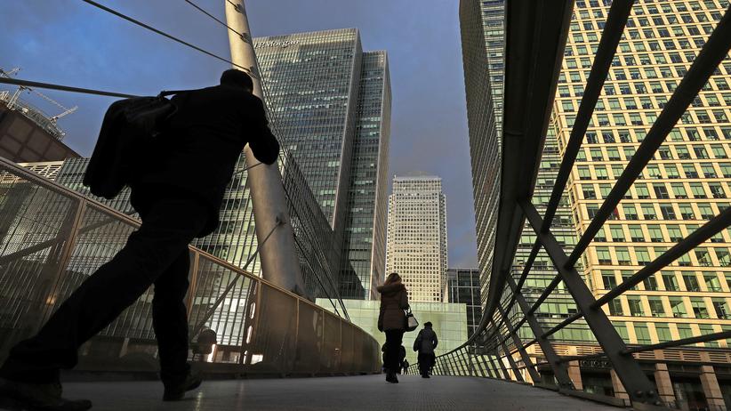 Anleihehandel: Der Finanzdistrikt in London