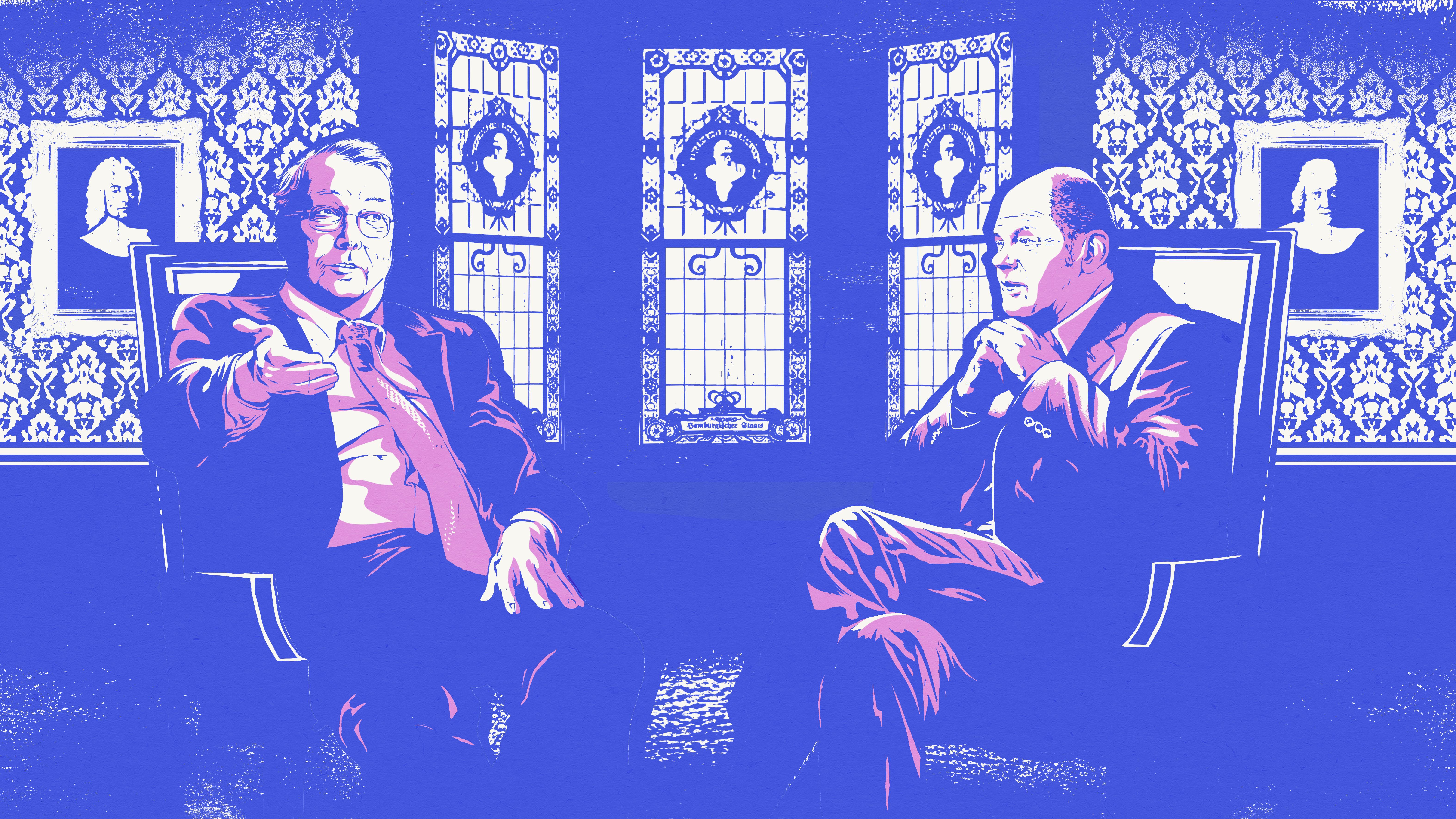 Cum-Ex: Christian Olearius (links) und Olaf Scholz haben sich 2016 und 2017 mehrfach getroffen. 