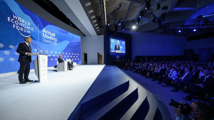 Olaf Scholz in Davos: Ohne Putin geht es derzeit nicht
