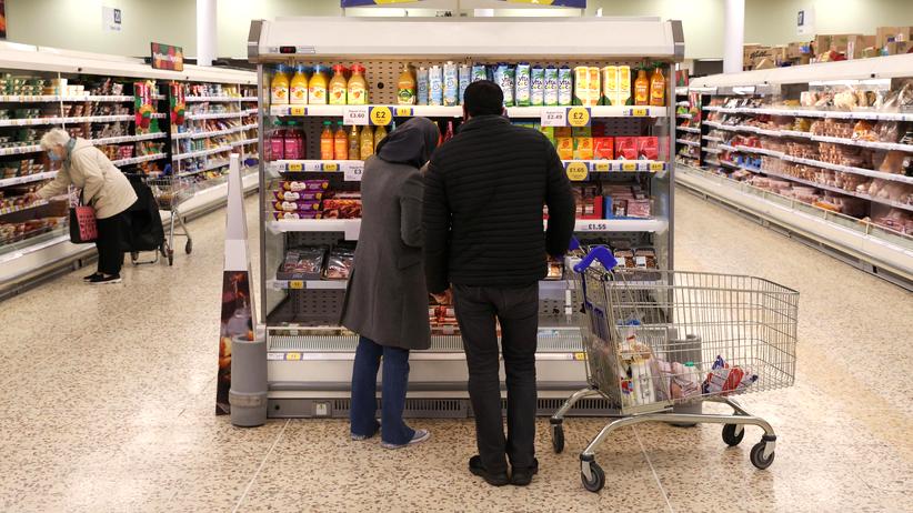 Preisanstieg: Inflation in Großbritannien steigt auf 40-Jahres-Hoch