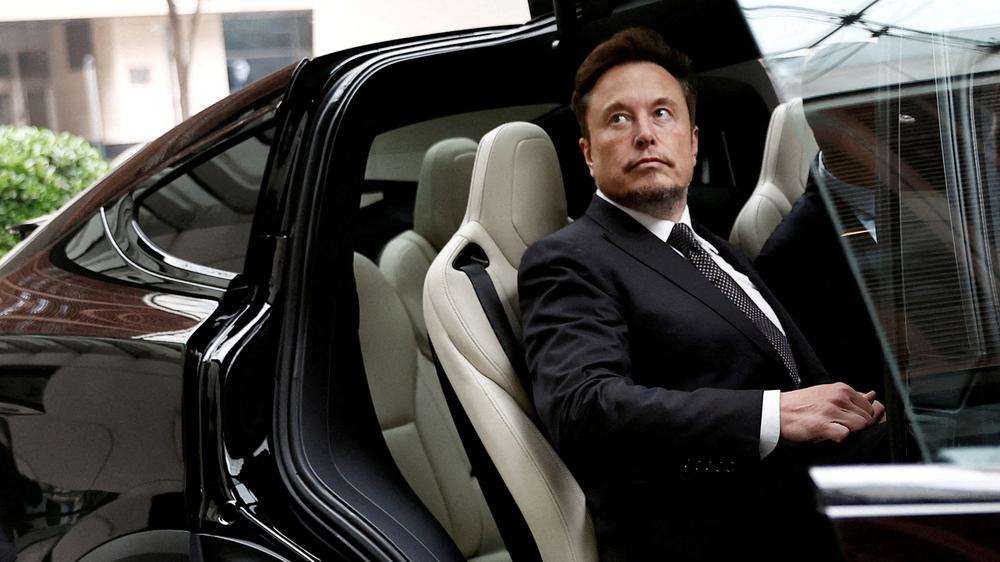 Tesla: Elon Musk im Mai 2023 in Peking