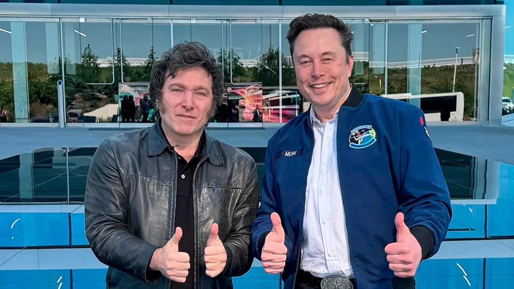 Musk und Milei: Argentiniens Präsident Javier Milei und Milliardär Elon Musk wollen in Zukunft verstärkt zusammenarbeiten.
