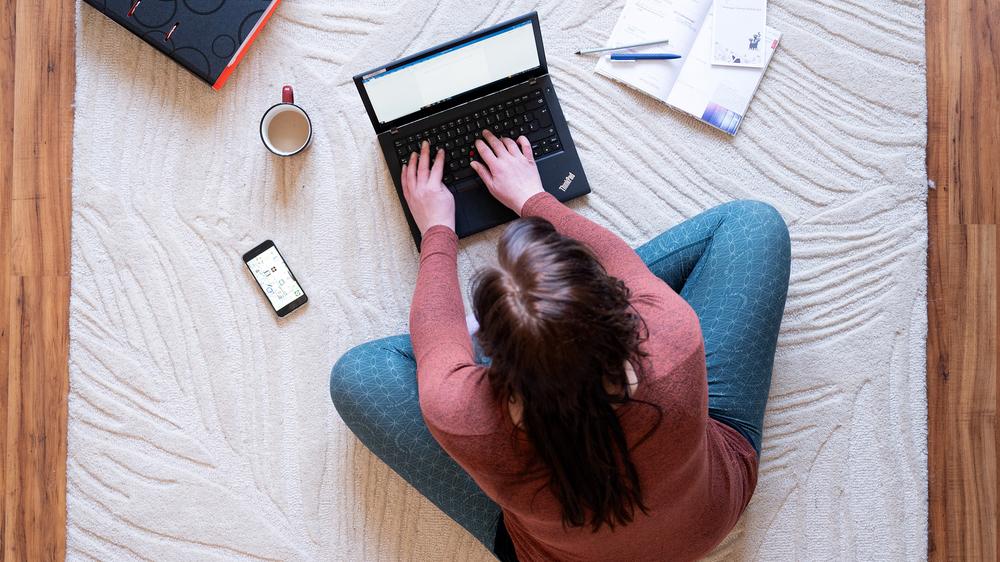 Arbeit: Die Deutschen arbeiten gern im Homeoffice.