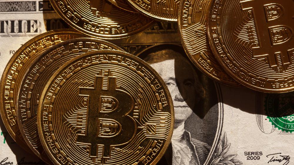  Die Kryptowährung Bitcoin hat binnen weniger Stunden deutlich zugelegt.