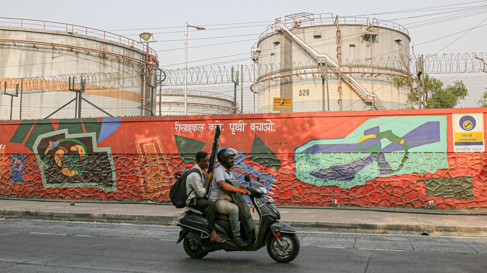  Indien ist der größte Importeur von russischem Öl auf dem Seeweg.
