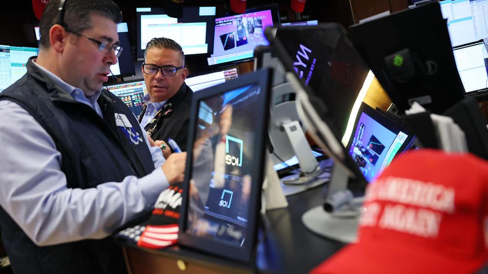  Die New Yorker Börse verfolgt die Entwicklungen im Handelskonflikt genau.