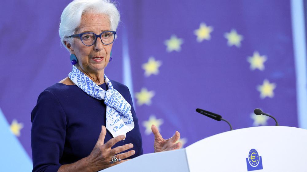  EZB-Chefin Christine Lagarde, hier auf einer Veranstaltung im Juli 2025, hat sich in den USA zur Unabhängigkeit der Notenbanken geäußert, während US-Präsident Donald Trump die Fed unter Druck setzt.