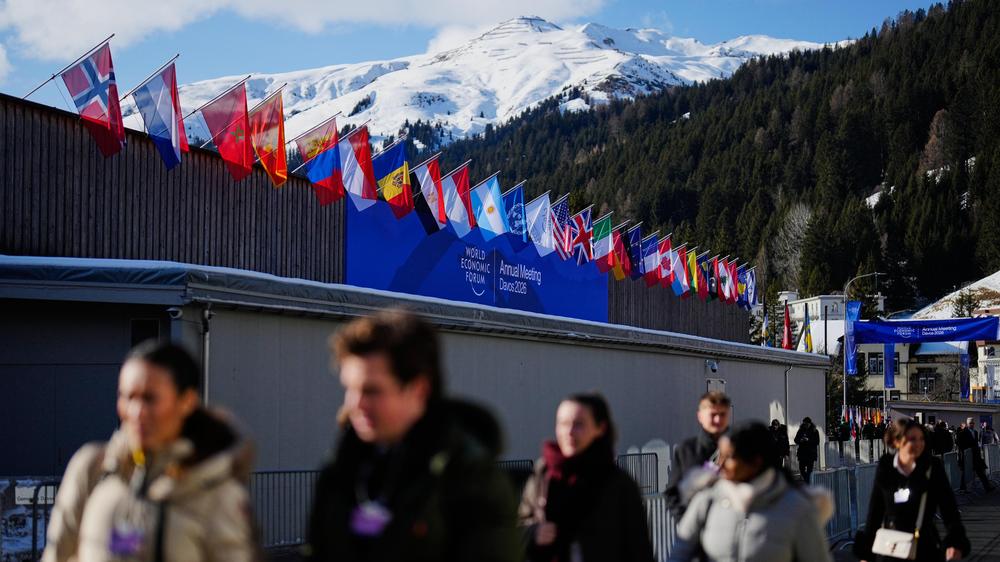  Zum Weltwirtschaftsforum in Davos werden etwa 3.000 Teilnehmer erwartet.