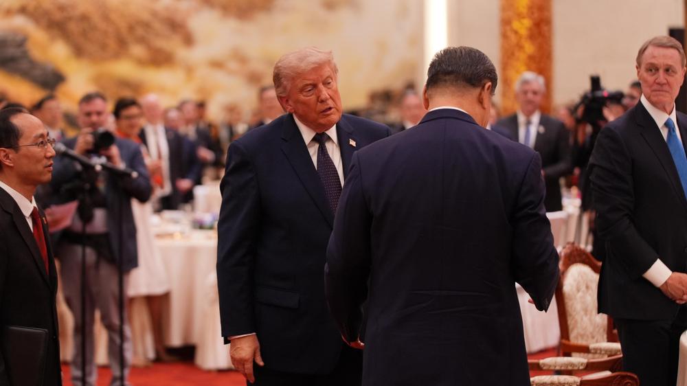  US-Präsident Donald Trump will nach seinem Chinabesuch Wirtschaftserfolge präsentieren.
