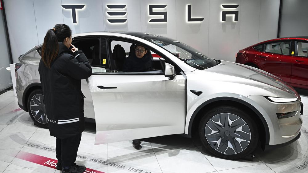 Tesla Rückruf China E-Autos Türgriffe Kennzeichnung