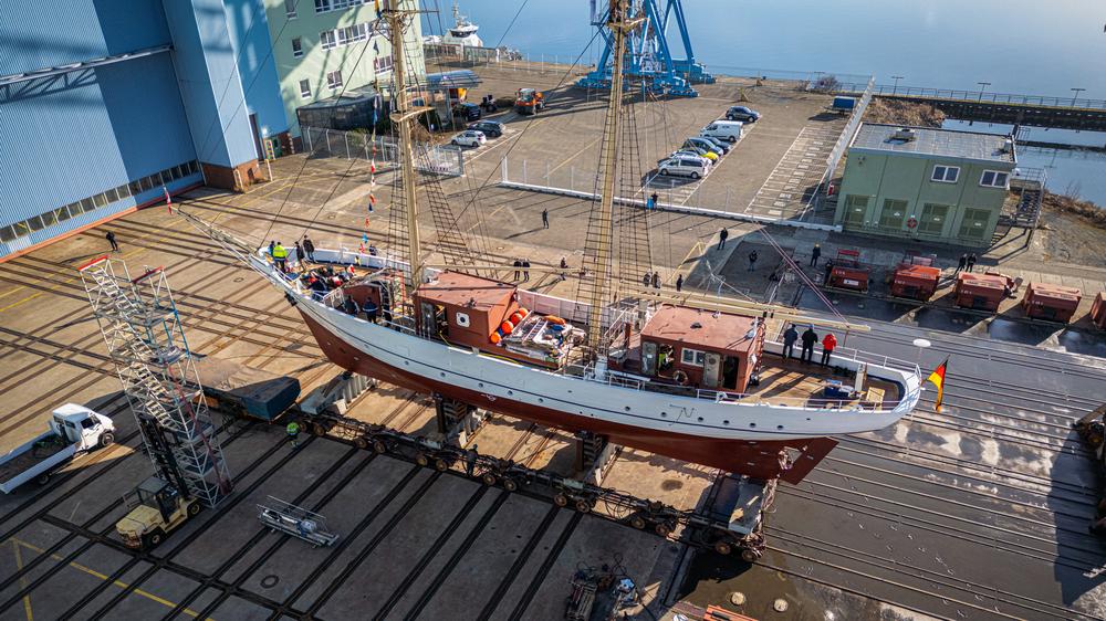 Landtagswahl in Mecklenburg-Vorpommern: Der Schiffs- und Bootsbau wie hier auf der Volkswerft Stralsund ist wichtig für die Wirtschaft in Mecklenburg-Vorpommern.