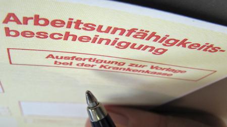 Arbeitsunfahigkeitbescheinigung Der Hat Doch Blaugemacht Zeit