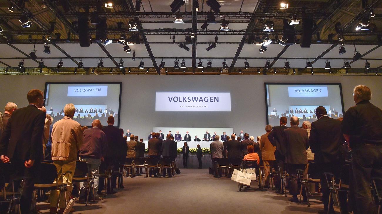 VolkswagenHauptversammlung Große Show ohne Aufklärung ZEIT ONLINE