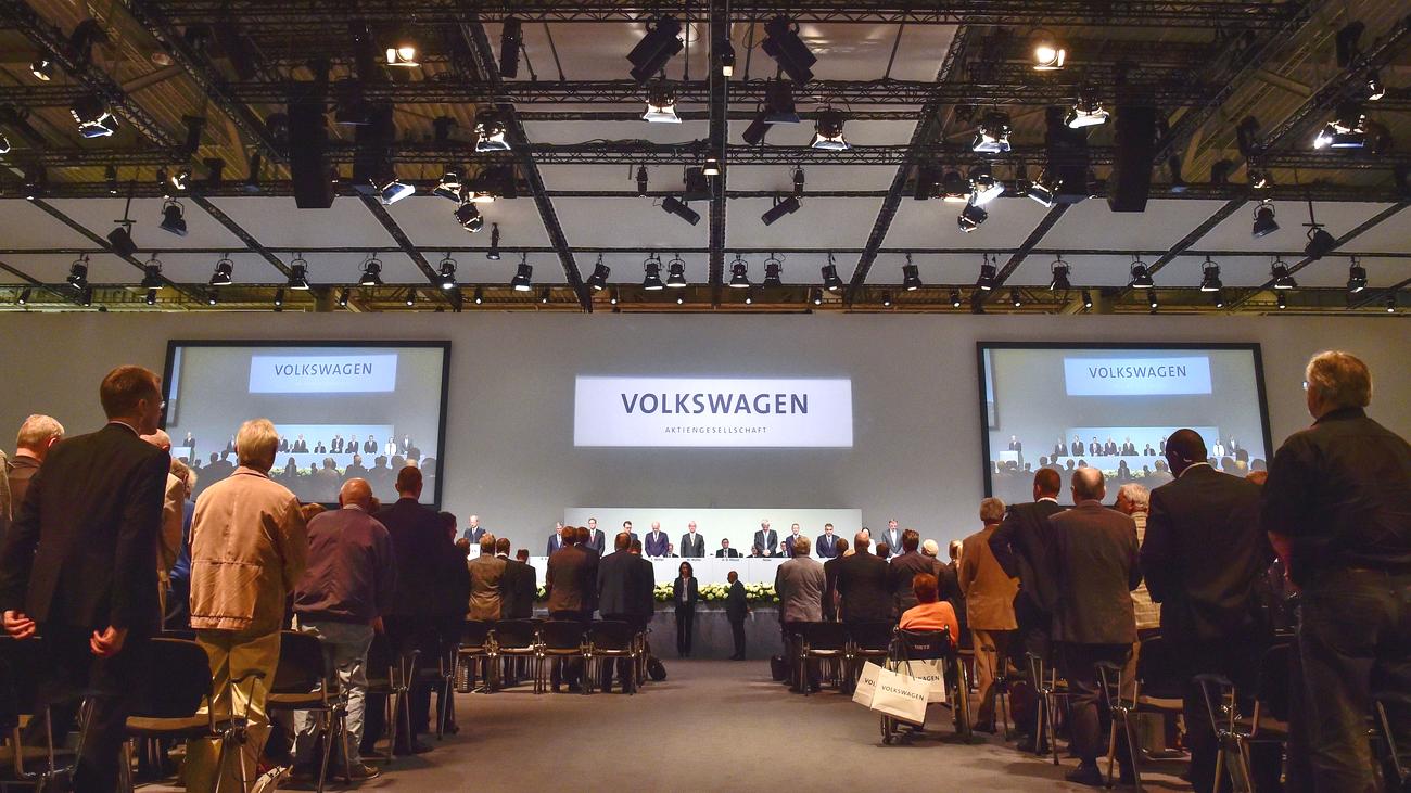 VolkswagenHauptversammlung Große Show ohne Aufklärung ZEIT ONLINE