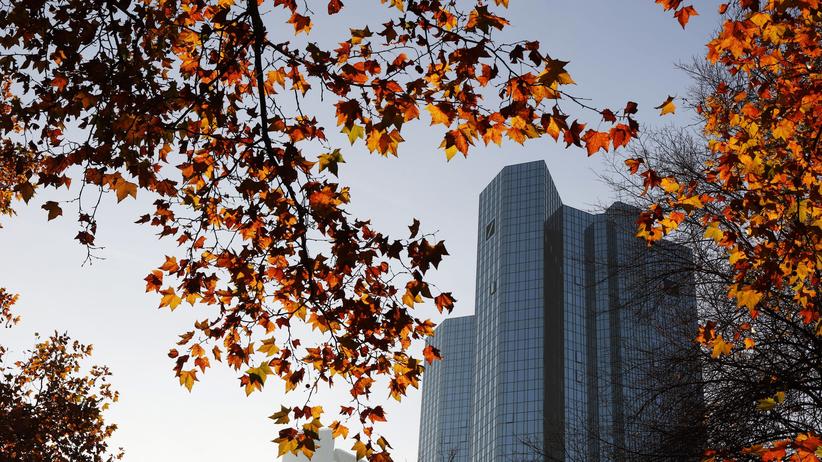 Verdacht auf Geldwäsche: Die Deutsche Bank in Frankfurt am Main
