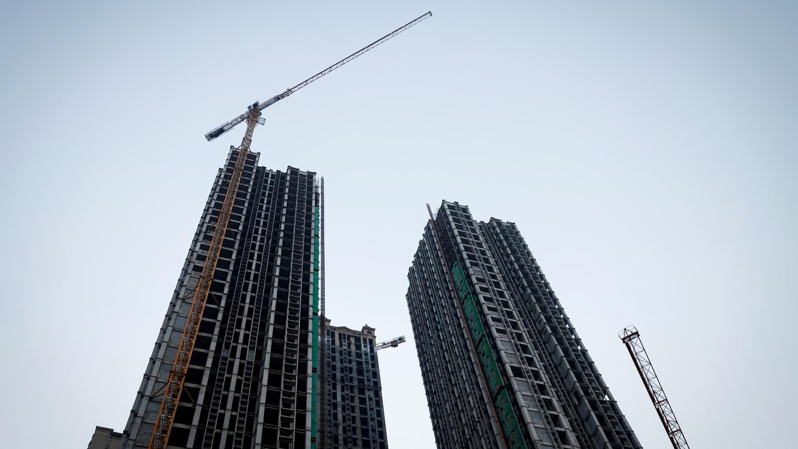 中国の恒大:2021年9月、羅陽市のエバーグランデによる建設プロジェクト