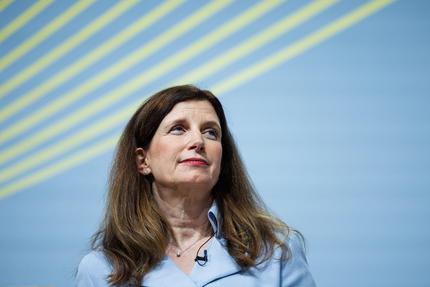 Künstliche Intelligenz: Bettina Orlopp, Vorstandsvorsitzende der Commerzbank, spricht auf der Bilanz-Pressekonferenz ihres Instituts. (zu dpa: «Unicredit-Aktionäre machen Weg für Commerzbank-Offerte frei»)

Service
+++ dpa-Bildfunk +++

Aufnahmedatum
11.02.2026

Bildnachweis
picture alliance/dpa | Hannes P Albert