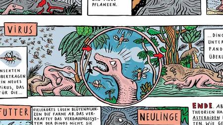 Palaontologie Warum Starben Die Dinosaurier Aus Zeit Online