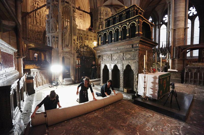 Restaurierung: In Westminster Abbey wird unterm Teppich gekehrt