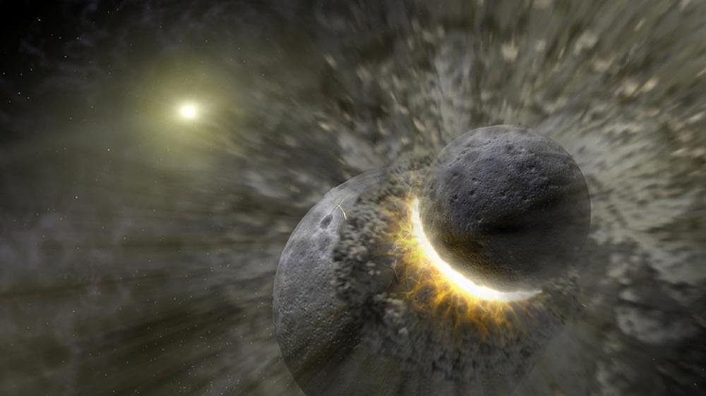 Mond-Entstehung: Der Mond, eine echt schwere Geburt