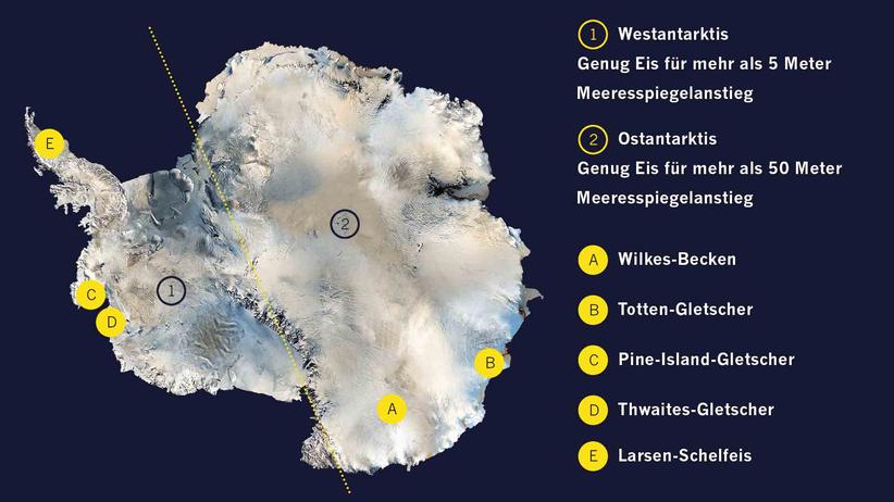 Klimawandel: Den Physikern dämmert: Die Antarktis ist anfälliger für den Klimawandel als gedacht. Und das hat Folgen für den Meeresspiegel.