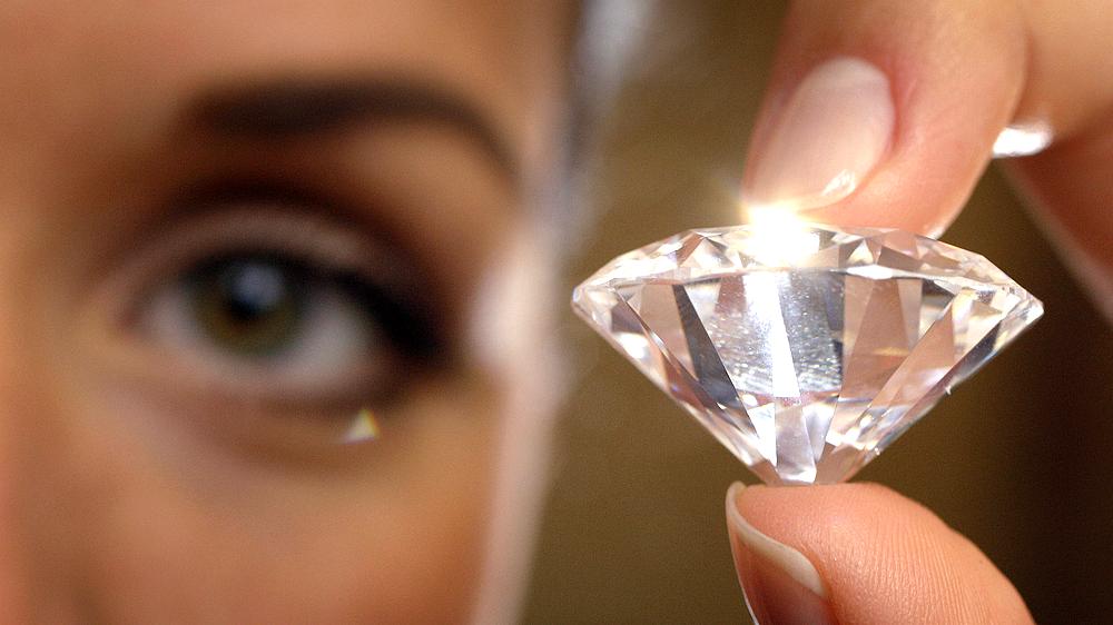 Künstliche Diamanten: Riesig, aber echt: ein Diamant mit 84,37 Karat