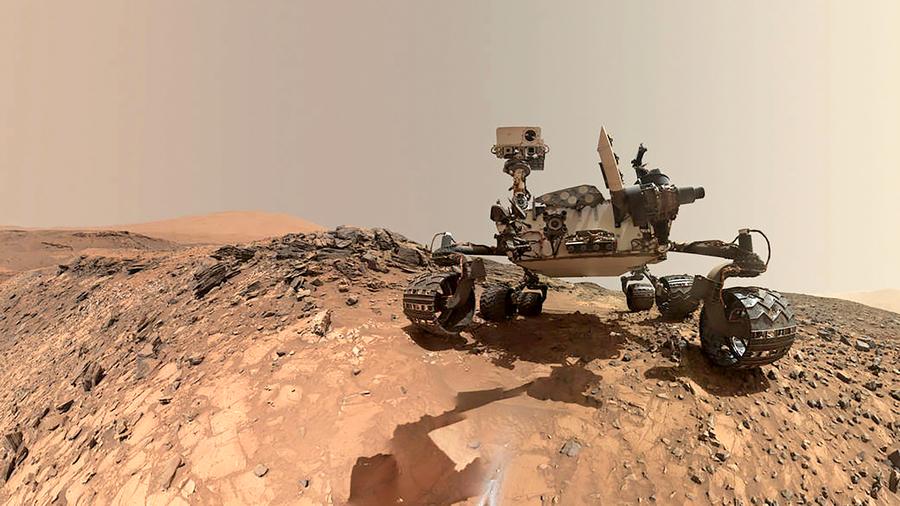 Astronomie Auf Dem Mars Ist Der Teufel Los Zeit Online