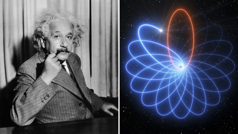 Astronomie: Sternenbewegung um Schwarzes Loch bestätigt ...