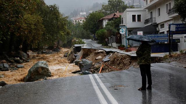 Unwetter: Griechenland schickt Militär in Überschwemmungsgebiete