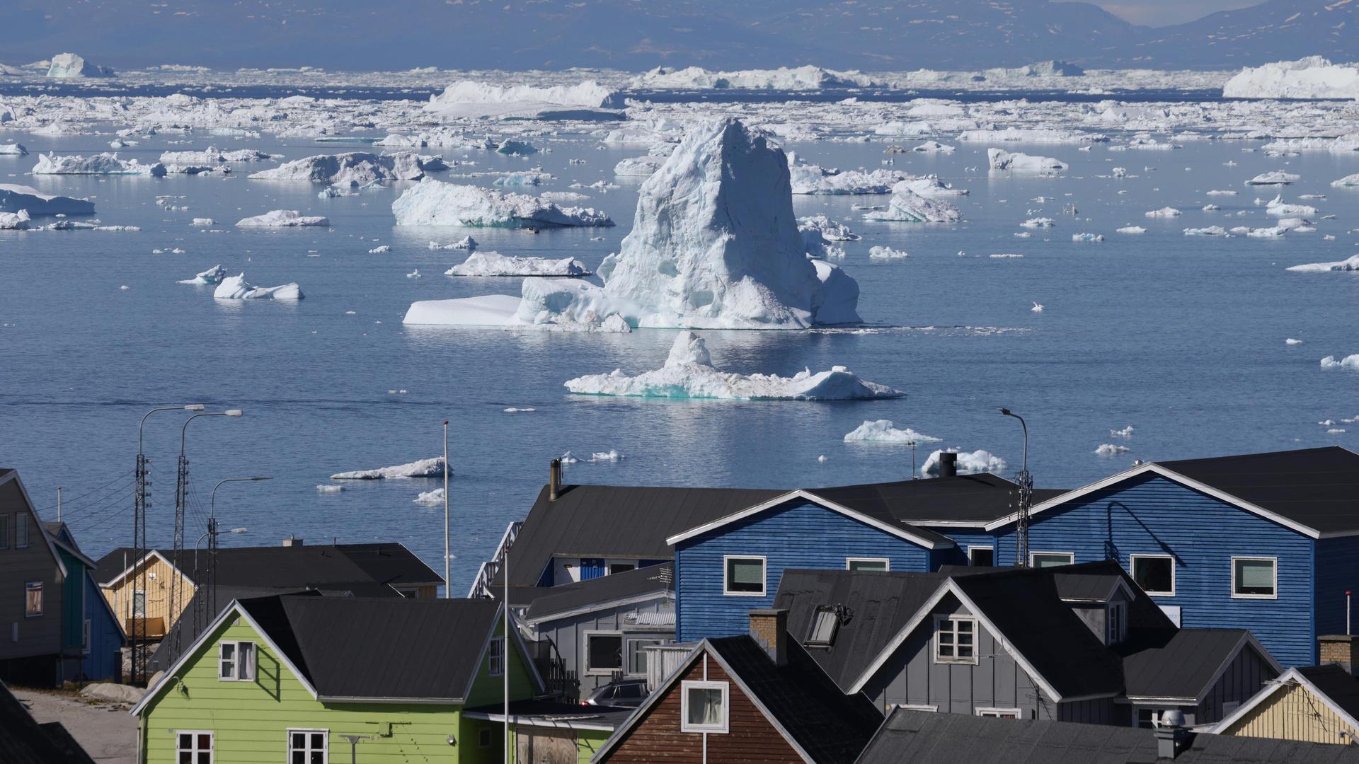 Klimawandel: Grönlands Eis schmilzt jedes Jahr um fast 200 Kubikkilometer