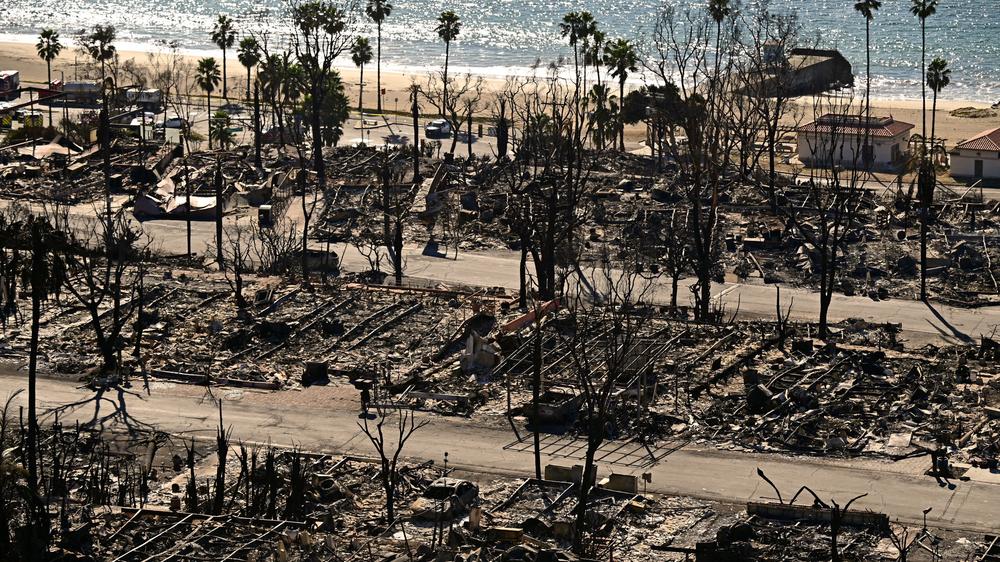 Klimawandel: Die Brände in Los Angeles im Januar richteten verheerende Schäden an.