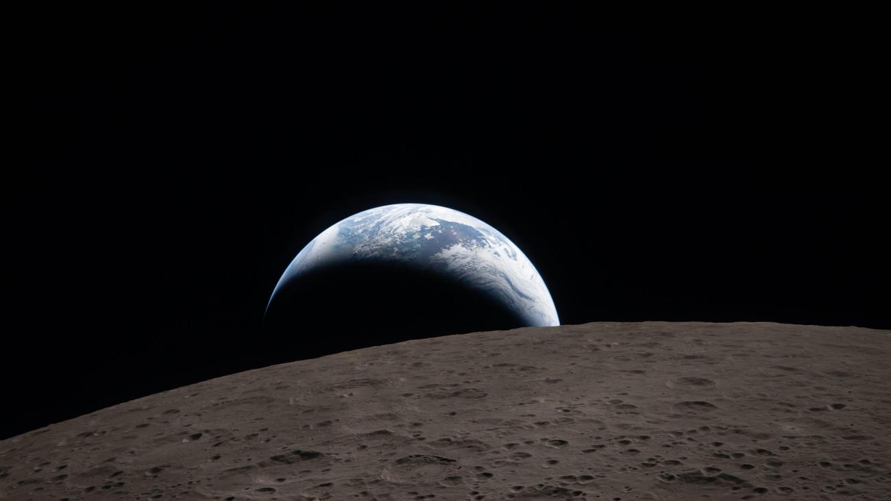 Artemis-2-Mission: Nasa veröffentlicht weitere Bilder der Erde während Mondumrundung