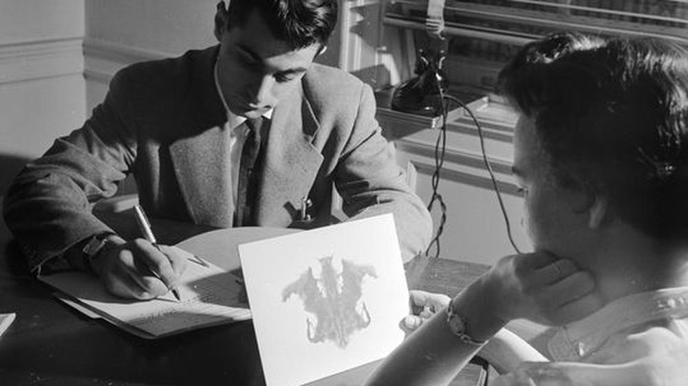 rorschach-test tintenkleckse psychoanalyse