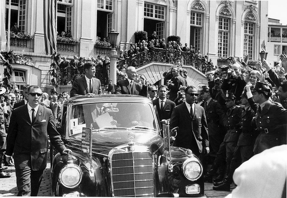 Staatsbesuch 1963 Mit Kennedy Auf Deutschland Tournee Zeit Online