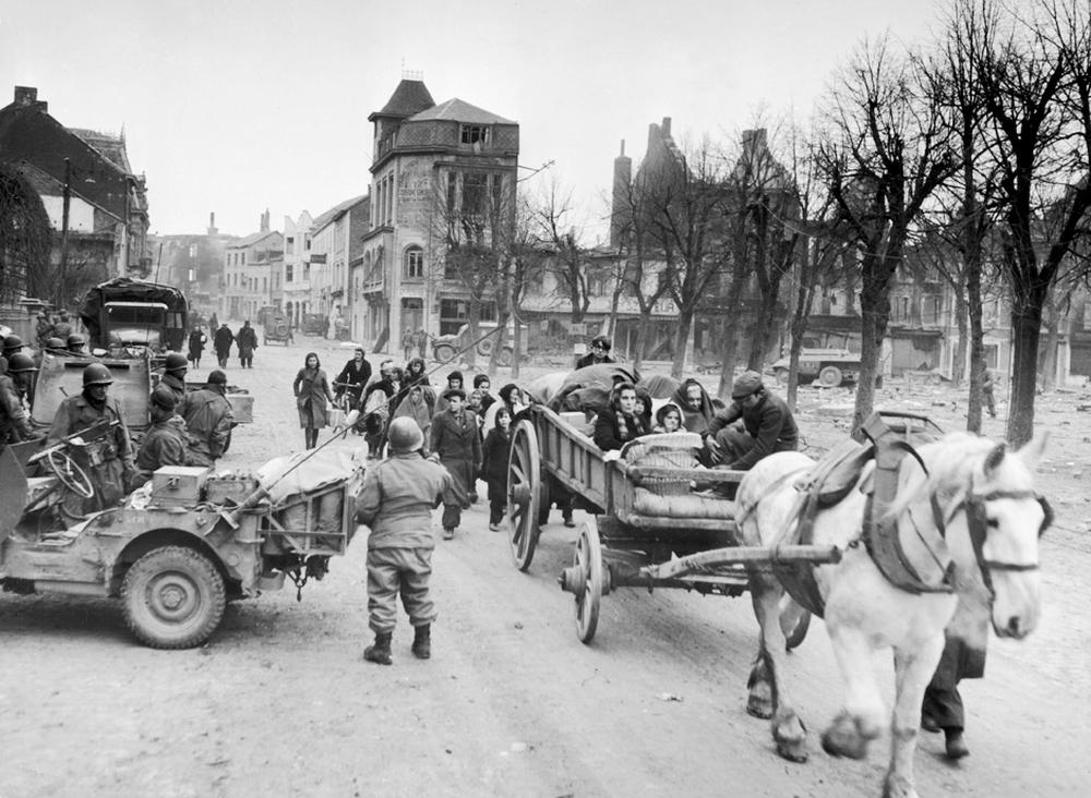 Ende des Zweiten Weltkriegs Verstört, gefangen, befreit, bejubelt