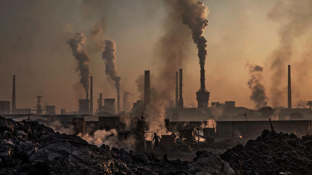IPCC-Bericht zum Klimawandel: Ein Stahlwerk in China