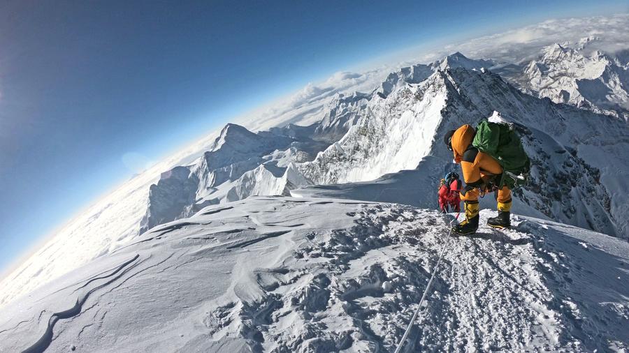 Mount Everest Hochster Berg Nun Noch Hoher Zeit Online