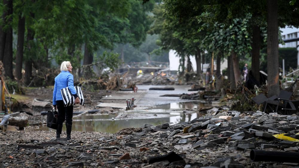 Klimawandel: Im Sommer wurde Bad Neuenahr-Ahrweiler überflutet.