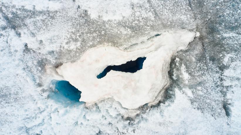 Grönländischer Eisschild: Das dunkle Eis