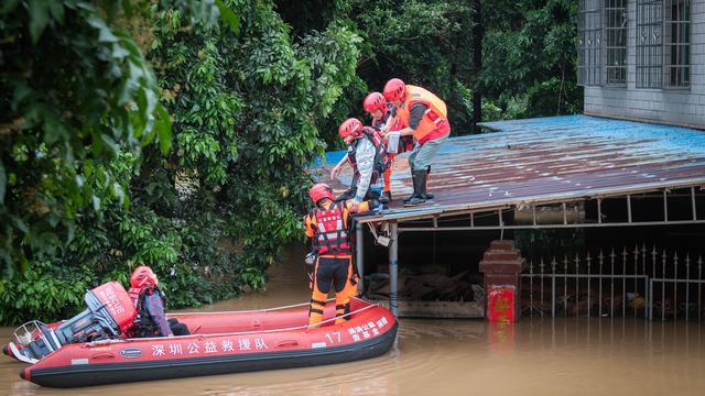 Überschwemmungen: Guangdong steht unter Wasser