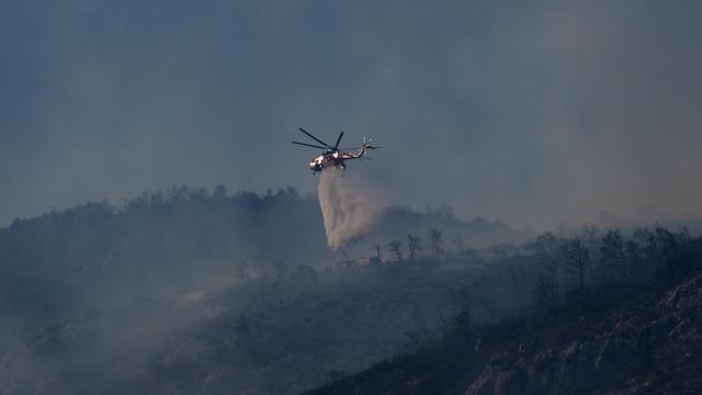 Griechenland: Waldbrand bedroht Naturschutzgebiet nahe Athen