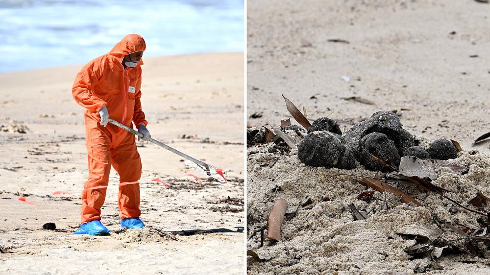 Schwarze Kugeln Strand Sydney - Figure 1