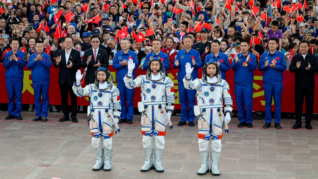 Raumfahrt: China schickt neue Besatzung zur Raumstation