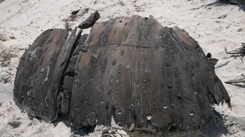 Schiffswrack Norderney Nordsee Archäologie Amprion Seekabel