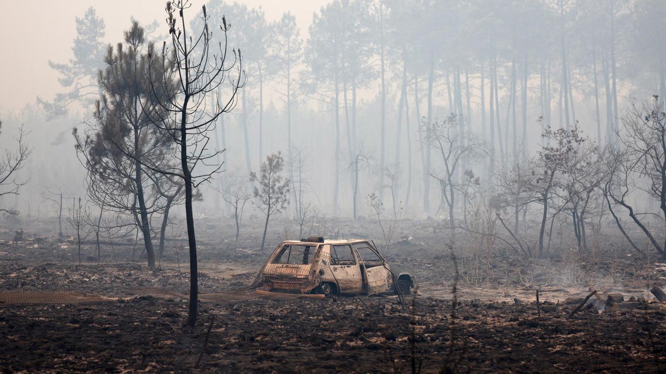 Waldbrände in Frankreich: Feuertornado in der Urlaubsregion