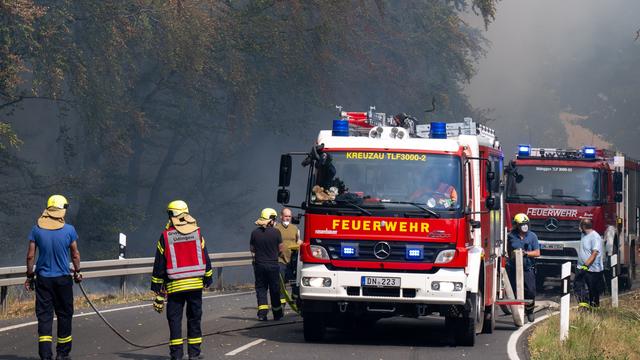 Hürtgenwald: Feuerwehr »sehr zufrieden« mit Brandbekämpfung in der Eifel